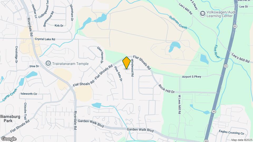 971 Windwood Ct Map and Location Details
