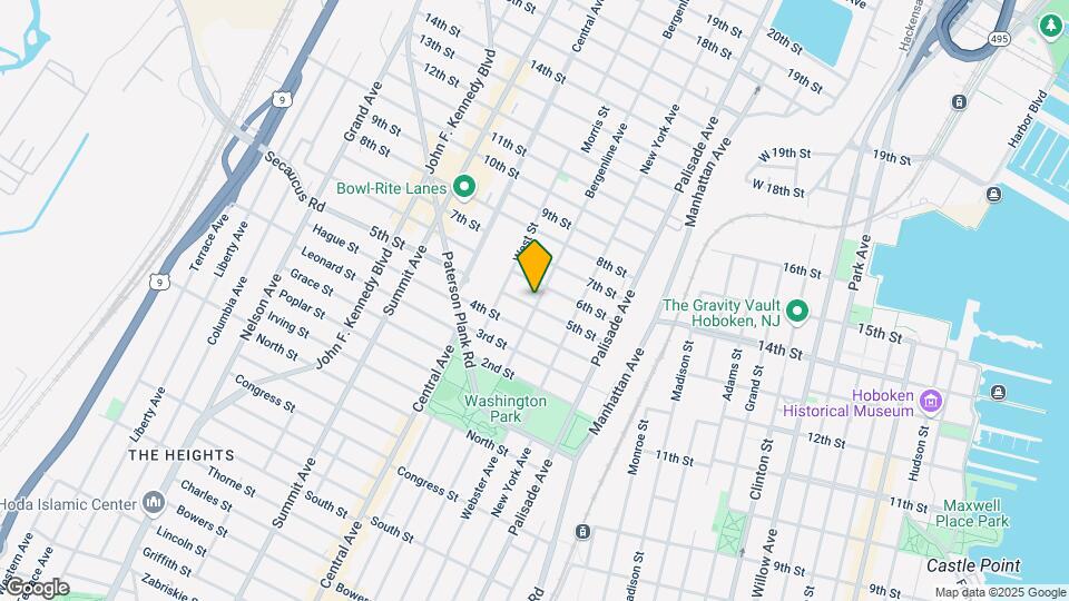 503 Bergenline Ave Map and Location Details