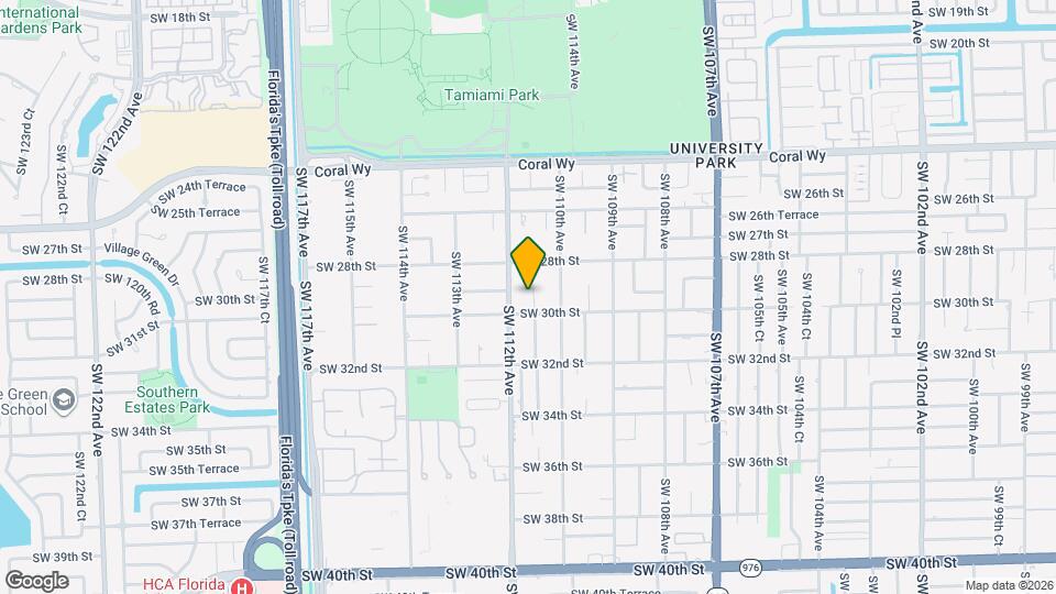 2980 SW 111th Ave Map and Location Details