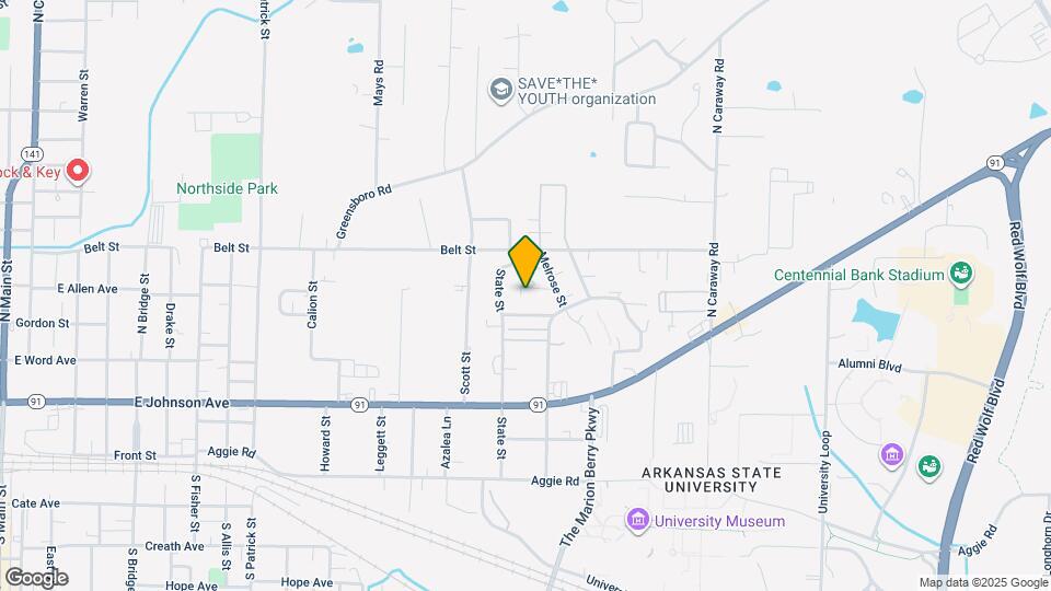 The Vue on Self Circle Map and Location Details