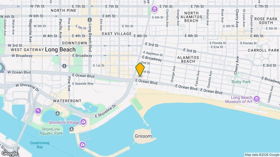 841 E Ocean Blvd Map and Location Details