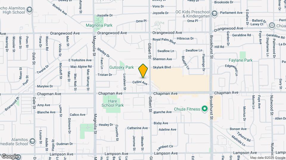 9371 Cellini Ave Map and Location Details