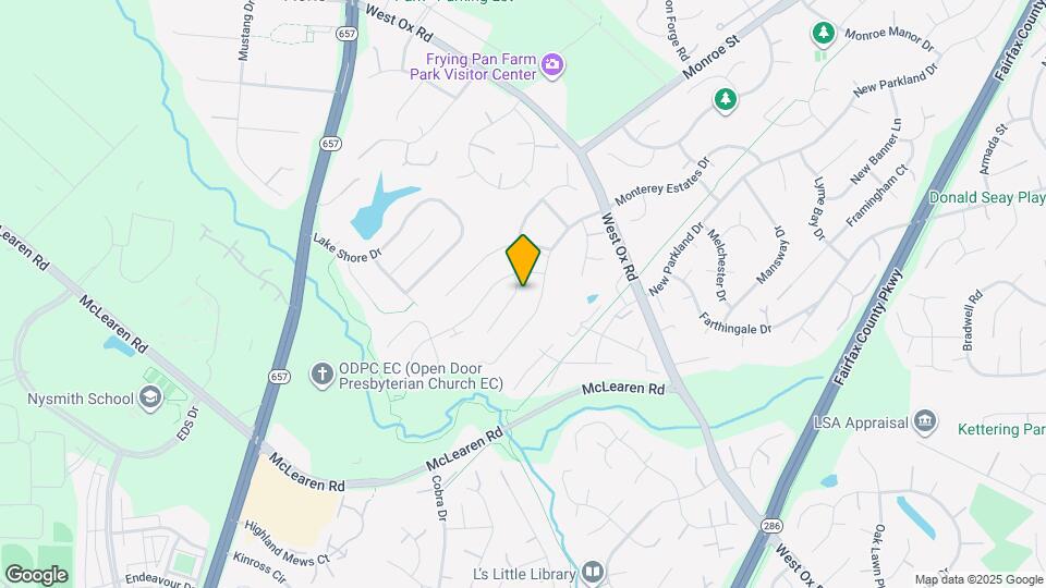 2821 Thistleberry Ct Map and Location Details