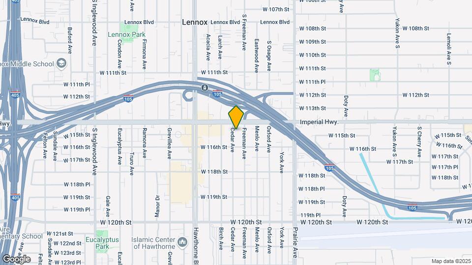 11430 Cedar Ave Map and Location Details