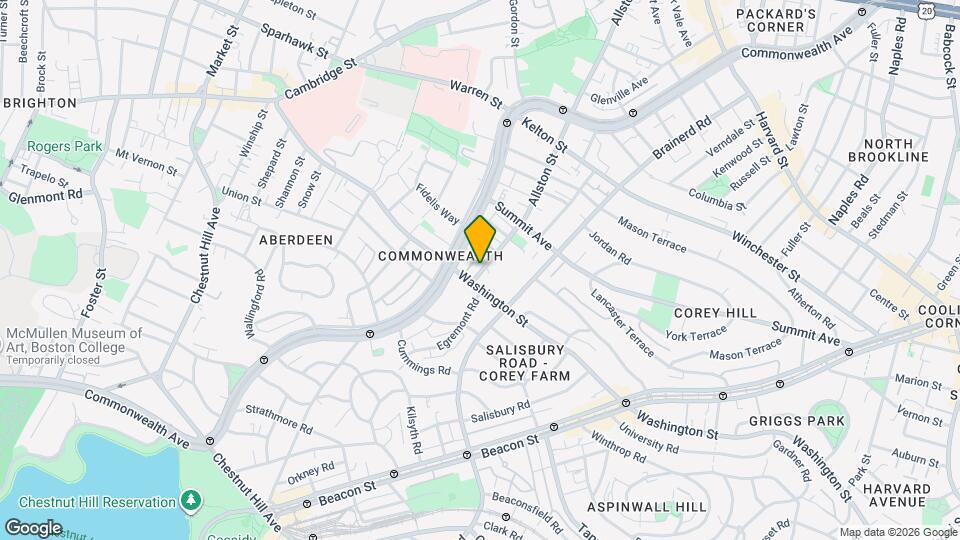 323 Allston St Map and Location Details