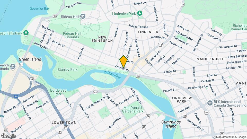 327 Crichton St Map and Location Details