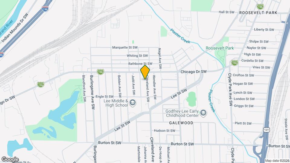 1635 Cleveland Ave SW Map and Location Details