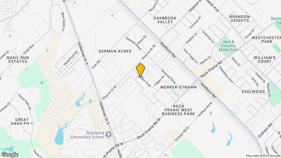 3208 Cullen Trail Map and Location Details