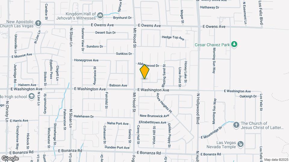 1254 Los Meadows Dr Map and Location Details