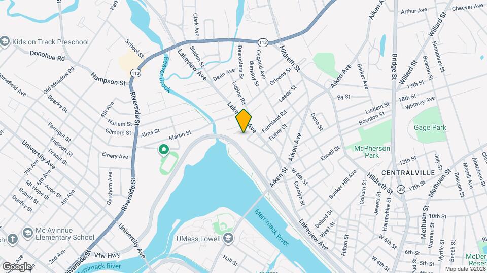 21 Riverby St Map and Location Details