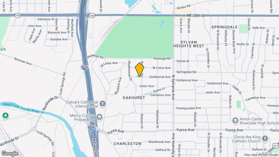 2228 Goldenrod Ave Map and Location Details