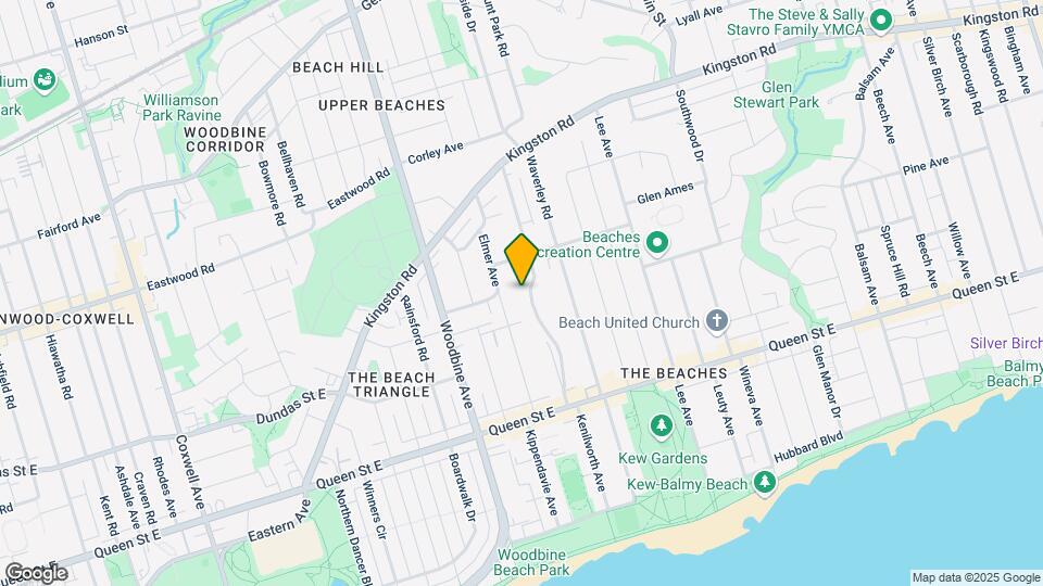 220 Kenilworth Av Map and Location Details