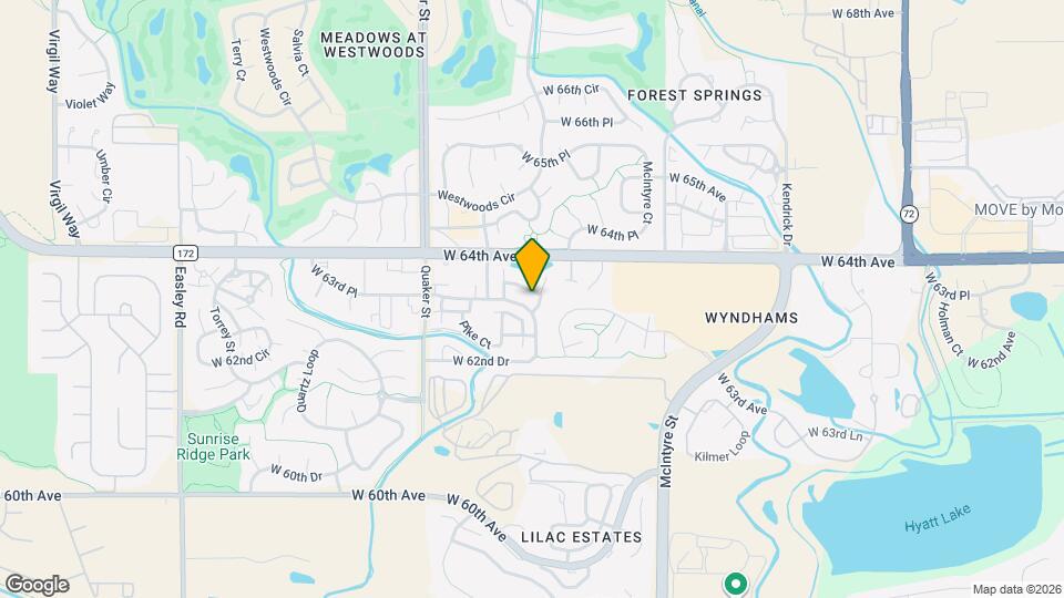 15952 W 63rd Ln Map and Location Details