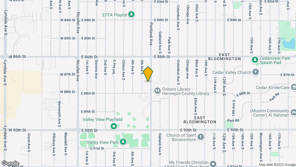 8726 Portland Ave S Mapa y Detalles de la Ubicación