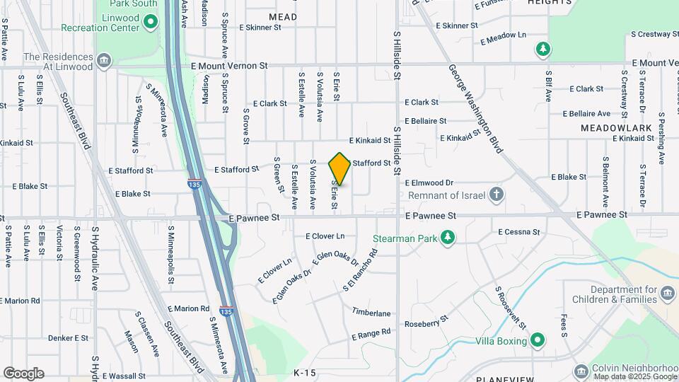 2350 S Erie St Map and Location Details