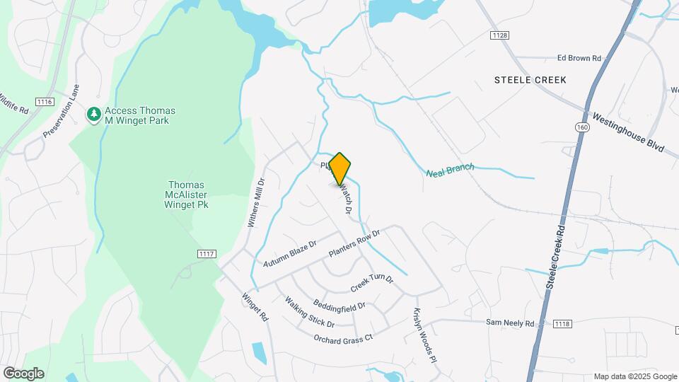 4018 Planters Watch Dr Mapa y Detalles de la Ubicación