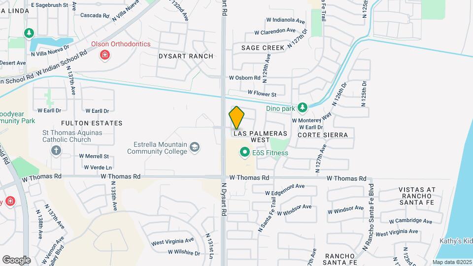 13044 W Avalon Dr Map and Location Details