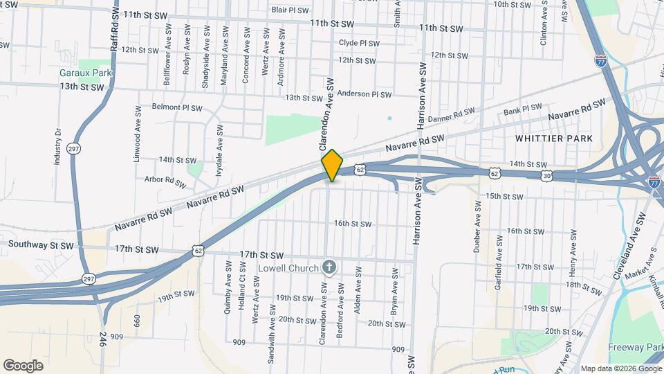 2521 15th St SW Map and Location Details