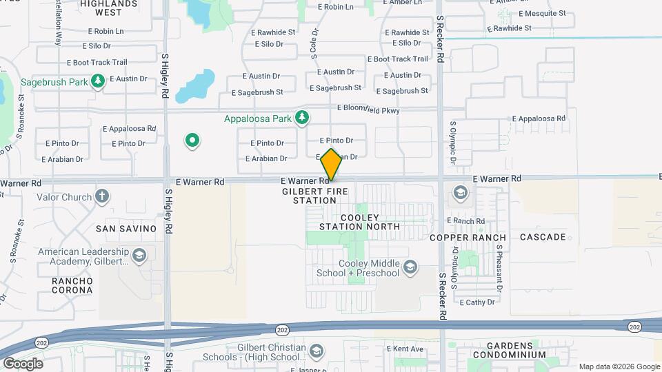 3682 E Angstead Ct Map and Location Details
