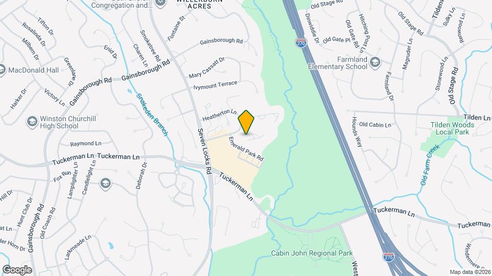 7526 Heatherton Ln Map and Location Details