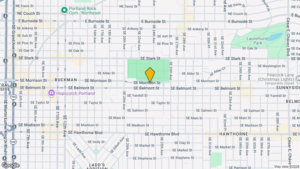 2320 SE Morrison St Map and Location Details