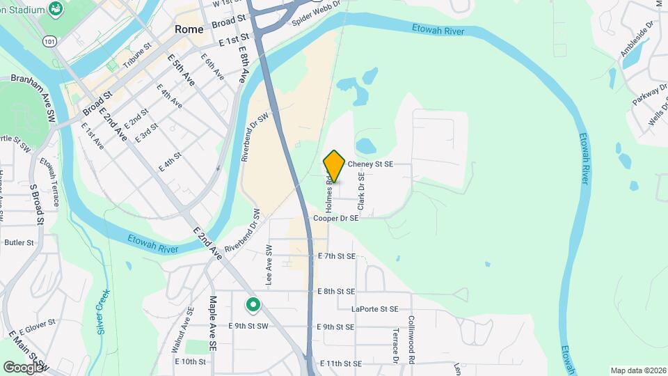 310 Roswell Ave SE Map and Location Details