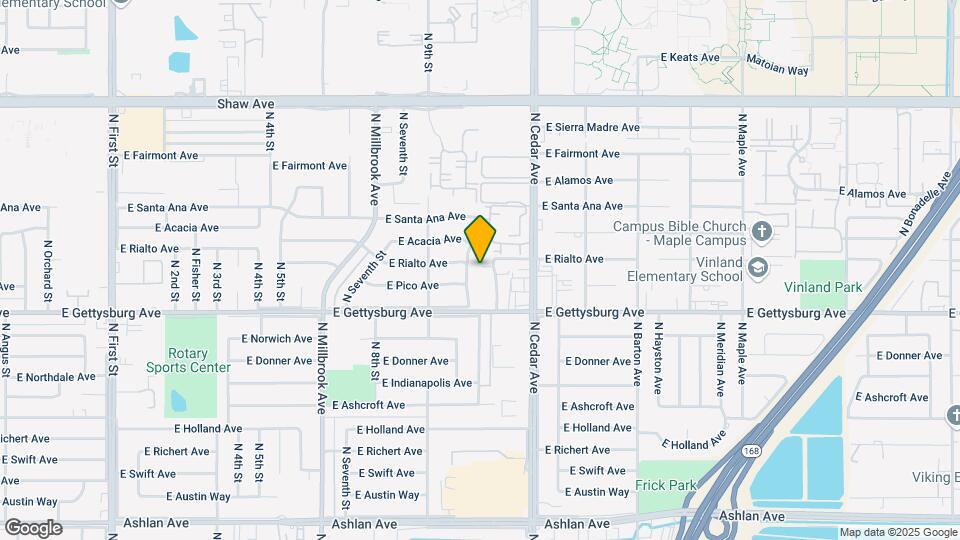 4683 N 11th St Map and Location Details
