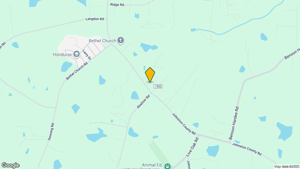 2134 Johnston County Rd Map and Location Details