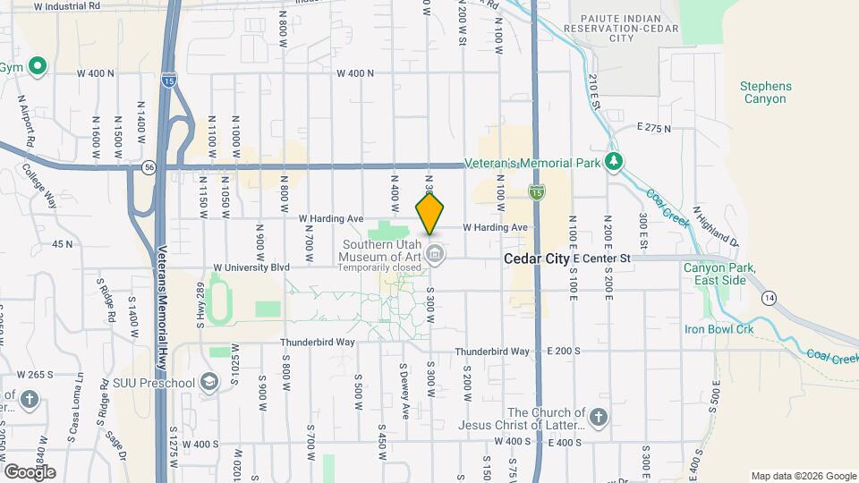 98 N 300 W Map and Location Details