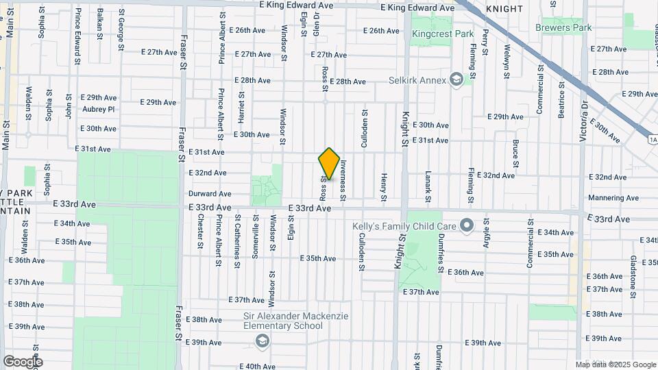 4836 Ross St Map and Location Details