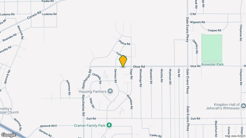 20409 Otoe Rd Map and Location Details