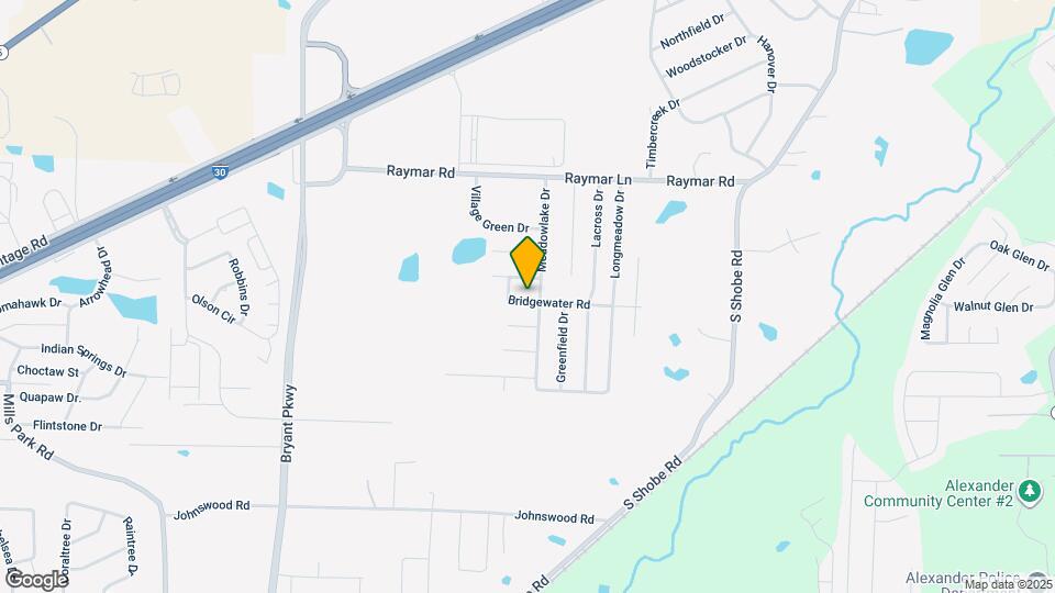 2312 Bridgewater Rd Map and Location Details