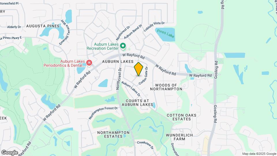6311 Auburn Terrace Ct Map and Location Details