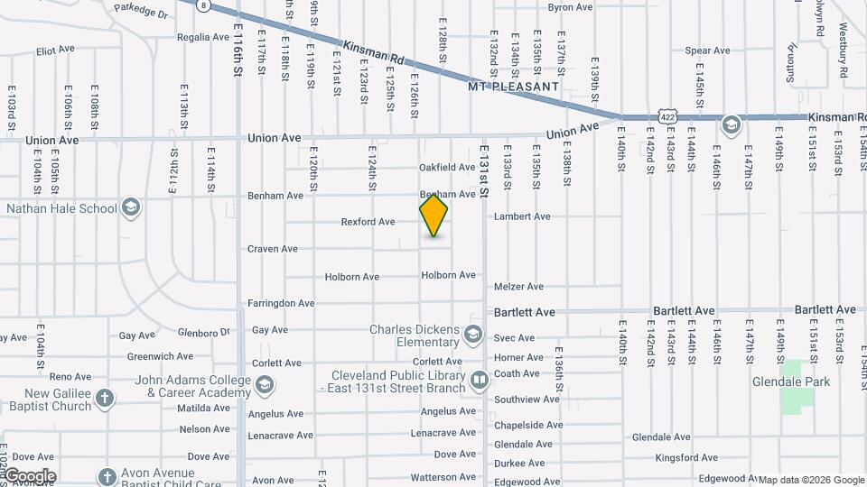 12713 Craven Ave Map and Location Details