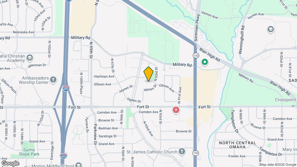 5511 N 93rd Ave Map and Location Details