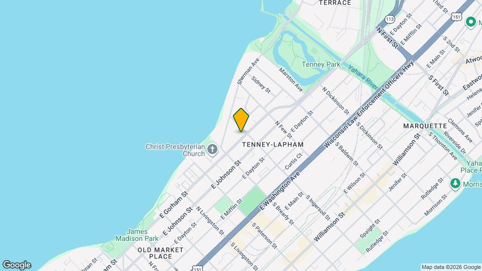 1046 E Gorham St Mapa y Detalles de la Ubicación