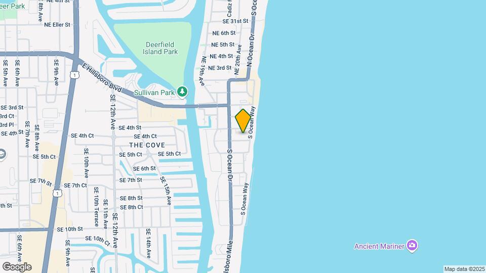 Ocean Plaza on Deerfield Beach Mapa y Detalles de la Ubicación