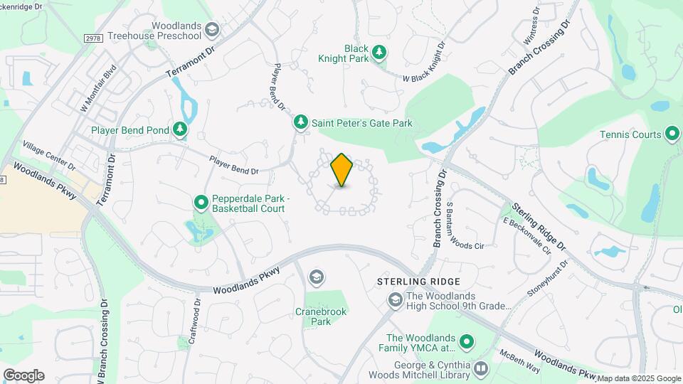 10 Player Pond Pl Map and Location Details