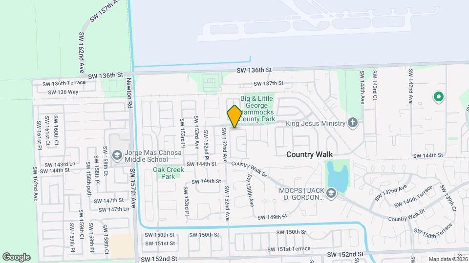 15108 SW 141st Terrace Map and Location Details