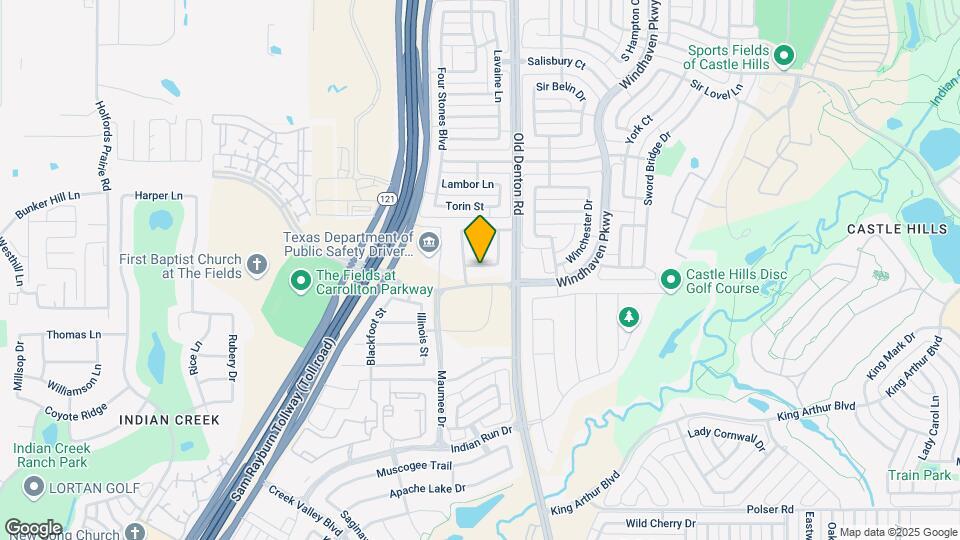 1031 River Rock Way Map and Location Details