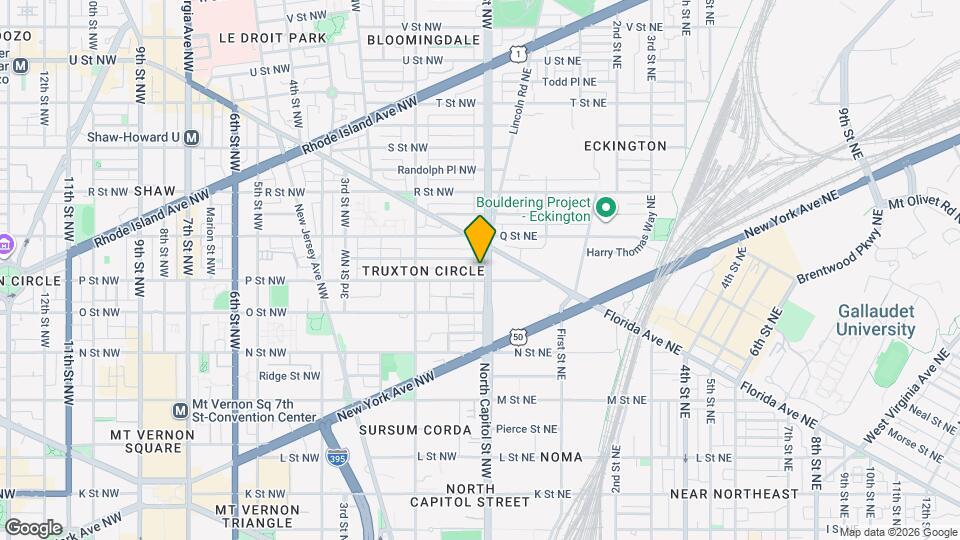 1510 North Capitol St NW Map and Location Details