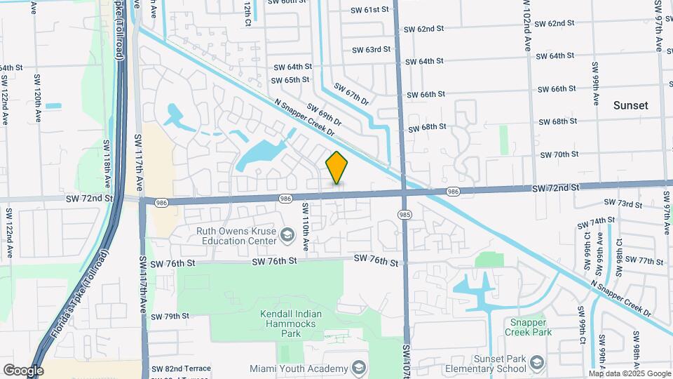 7133 SW 109th Ct Map and Location Details