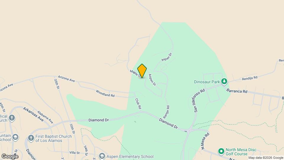 207 Maple Dr Map and Location Details