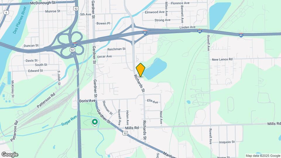 832 Richards St Map and Location Details