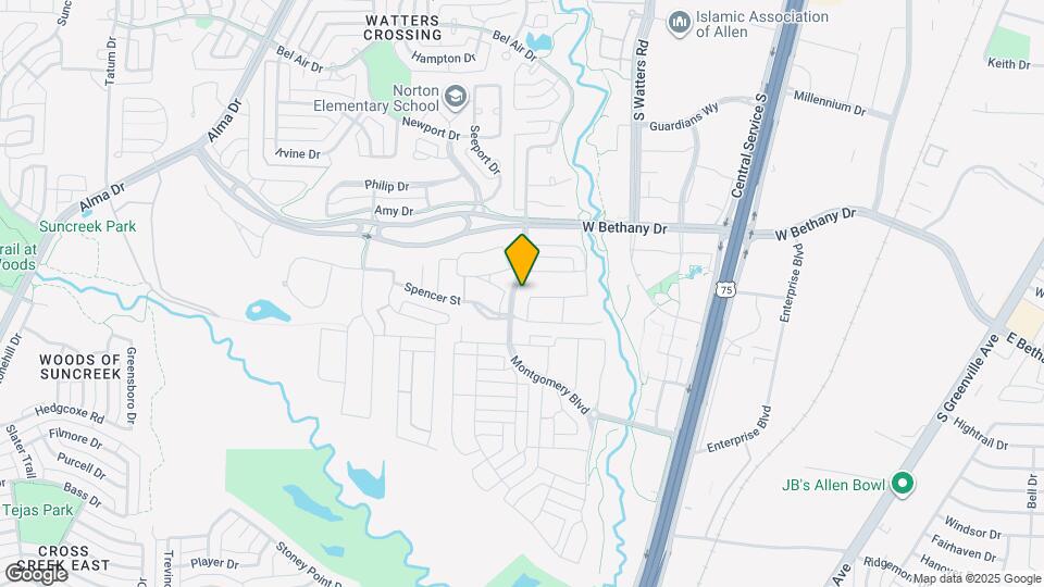 860 Avery St Map and Location Details