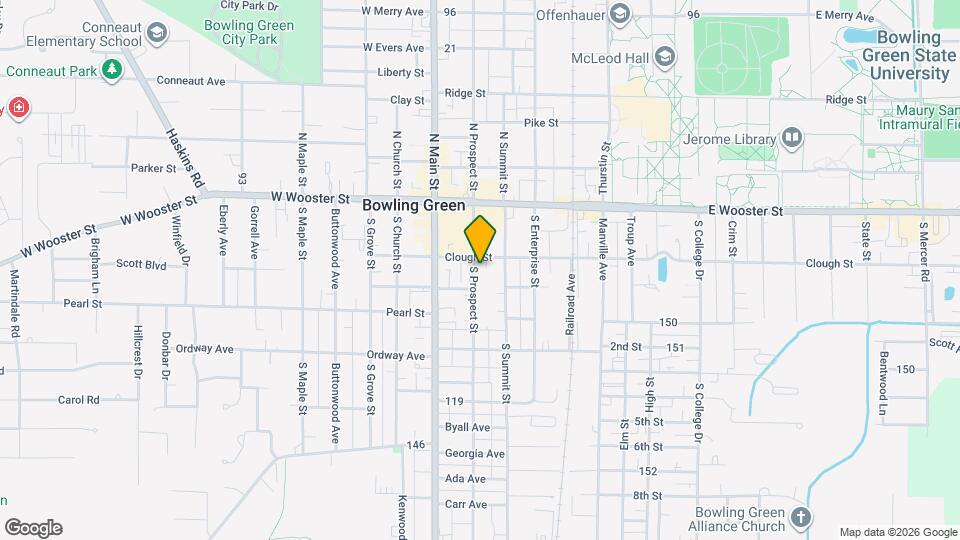 213 S Prospect St Map and Location Details