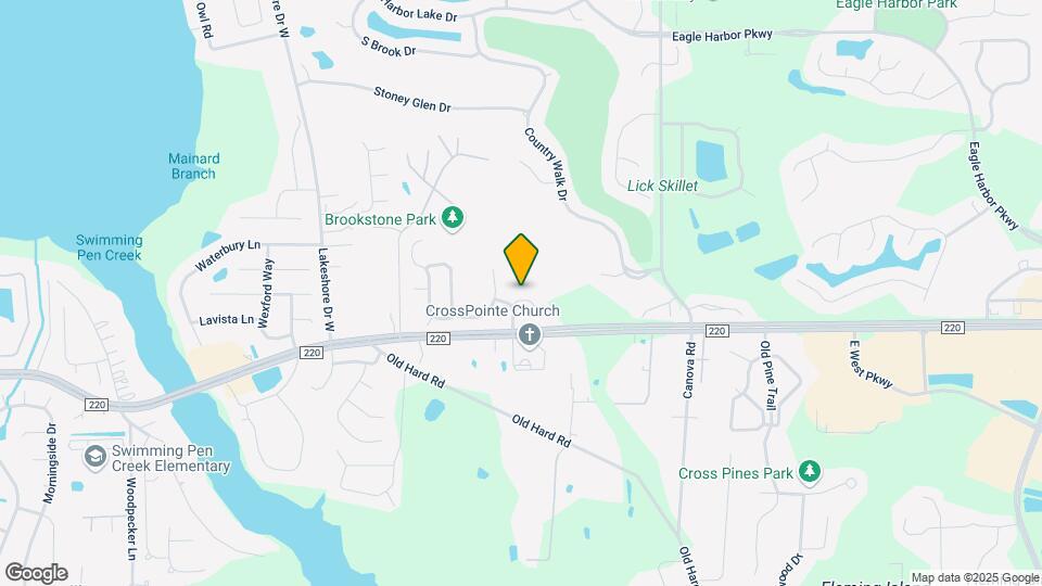 2128 Pebble Creek Ln Map and Location Details