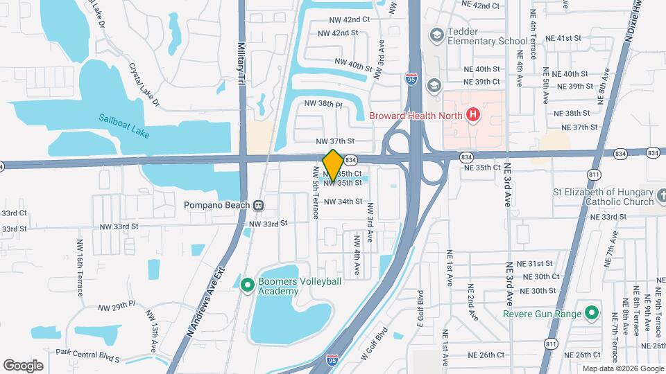 500 NW 35th St Mapa y Detalles de la Ubicación