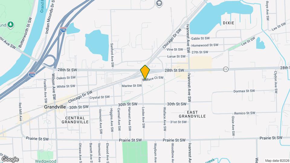 3484 Wallace Ct SW Map and Location Details
