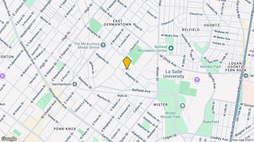5353 Magnolia St Map and Location Details